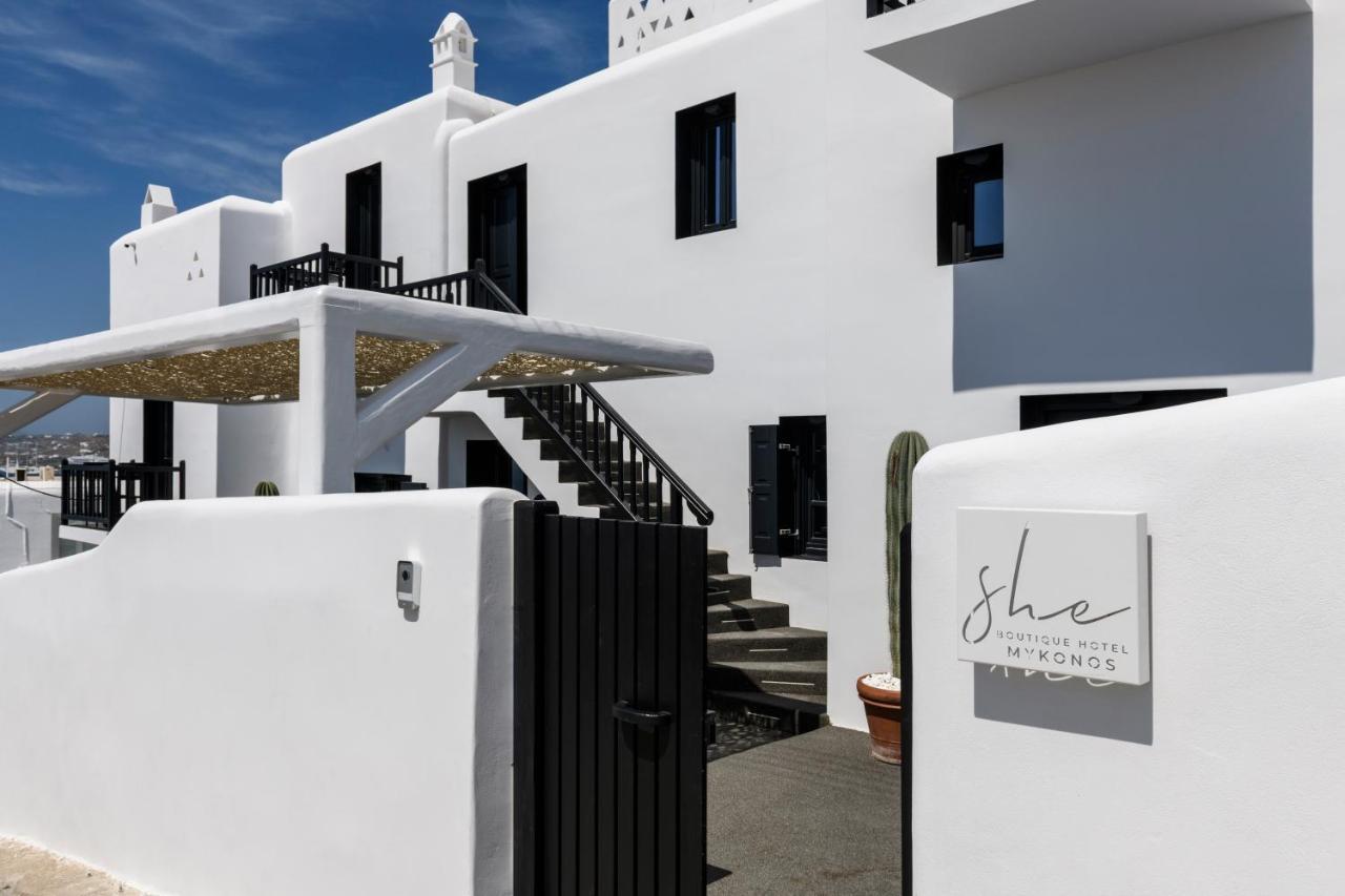 She Mykonos Boutique Hotel Mykonos Town Экстерьер фото