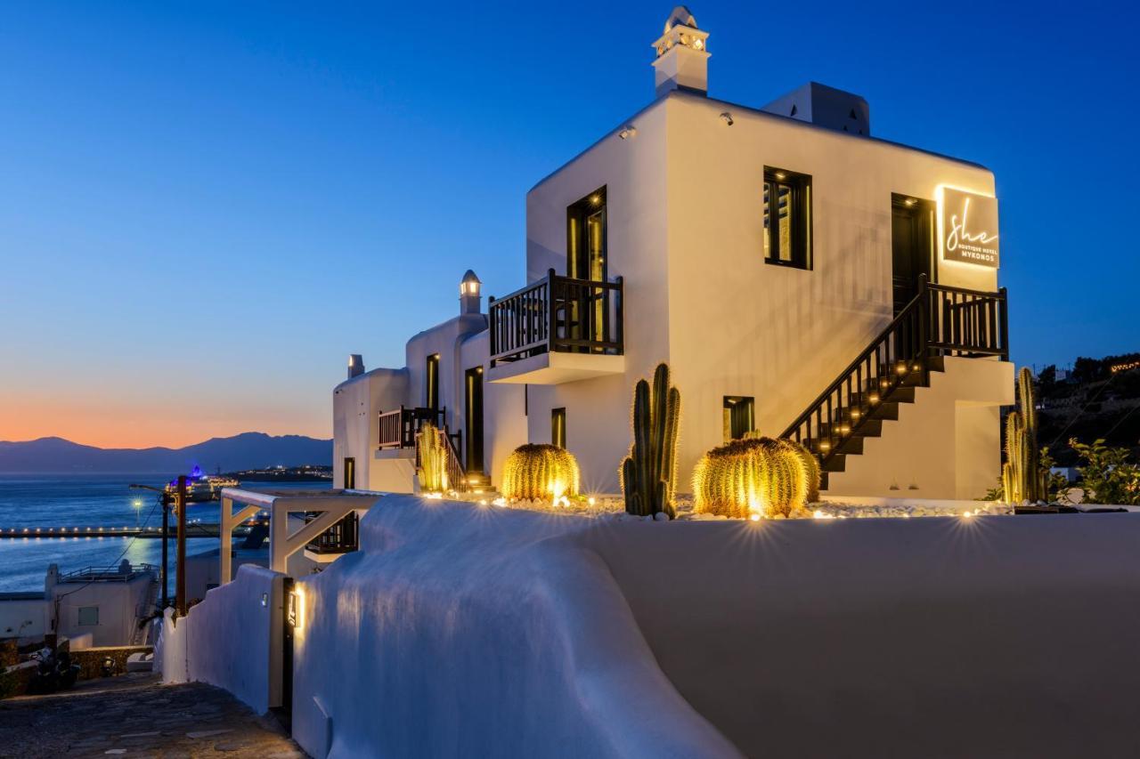 She Mykonos Boutique Hotel Mykonos Town Экстерьер фото